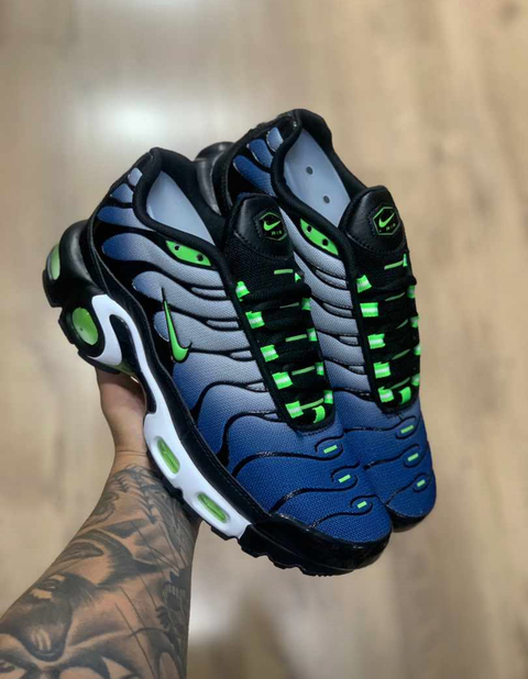 NIKE AIR MAX TN PLUS Azul e Verde