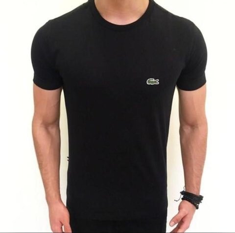 CAMISETA LACOSTE PRETA