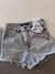 Short Niza grey gastado en internet