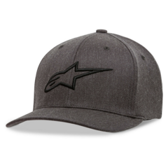 GORRA ALPINESTARS AGELESS CURVE CHARCOAL HEATHER/BLACK