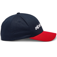GORRA ALPINESTARS LINEAR AZUL ROJO - comprar online
