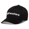 GORRA ALPINESTARS LINEAR NEGRA BLANCA