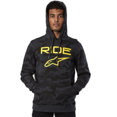 BUZO ALPINESTARS ÁREA HOODIE CHARCOAL HEATHER - comprar online