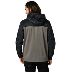 BUZO FOX PIVOTAL ZIP FLEECE (BLK) - comprar online