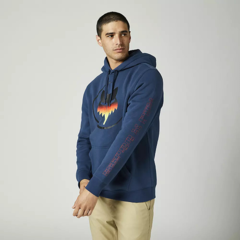 BUZO FOX SKARZ FLEECE [DRK INDO] - comprar online
