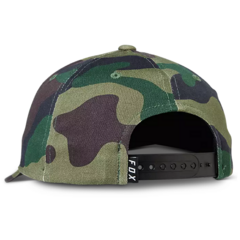 GORRA FOX NIÑO VZNS CAMO 110 SNAPBACK GRN CAMO - comprar online