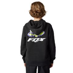 BUZO NIÑO FOX MORPHIC PULOVER NEGRO - comprar online