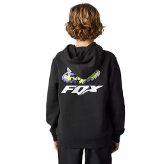 BUZO NIÑO FOX MORPHIC PULOVER NEGRO - comprar online