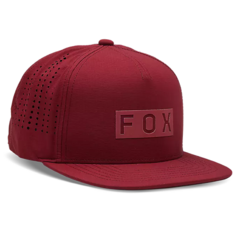 GORRA FOX WORDMARK TECH SNAPBACK (SCARLET) OS