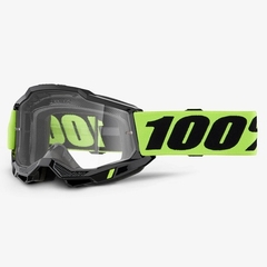 GAFAS 100% ACCURI 2 OTG NEON AMARILLO LENTE CLEAR