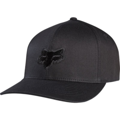 GORRA NIÑO FOX LEGACY FLEXFIT BLK/BLK