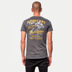CAMISETA ALPINESTARS SPEEDWAY GRIS - comprar online