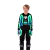UNIFORME FOX 180 NIÑO BALLAST BLK/BLU