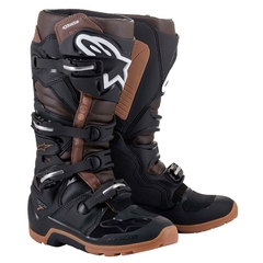 BOTAS TECH 7 ENDURO ALPINESTARS NEG/CAFE