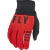 GUANTES FLY RACING F-16 ROJO/NEGRO