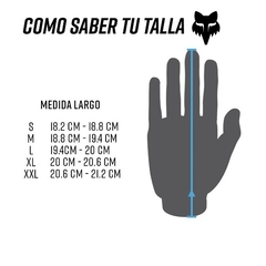 GUANTES FOX DEFEND [CRML] en internet