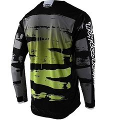 JERSEY TROYLEE GP BRUSHED BLACK/GLO GREEN - comprar online