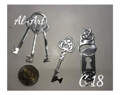 Chapitas Caladas Al-art - C18