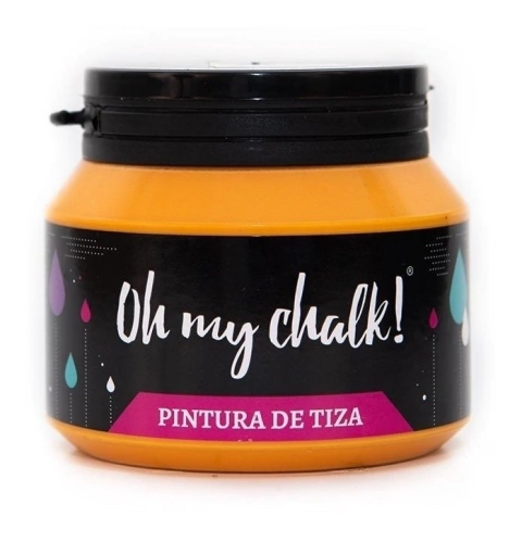 Pintura De Tiza 210cc - Oh My Chalk - Mandarino