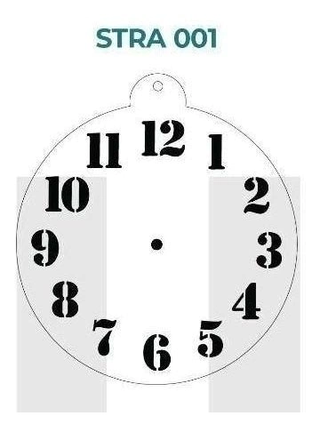Stencils - Linea Relojes STRA1 20CM - HyN