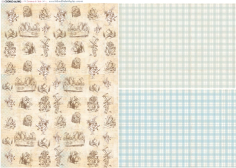 La Tiendita Shabby Chic - Lamina Deseda 50x70 - ALIW2