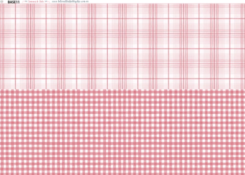 La Tiendita Shabby Chic - Lamina De Seda 50x70 - BASE11