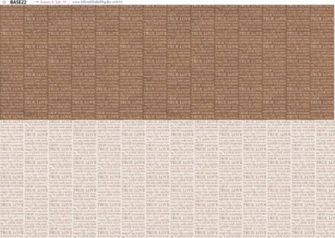 La Tiendita Shabby Chic - Lamina De Seda 50x70 - BASE22
