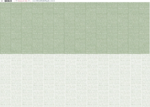 La Tiendita Shabby Chic - Lamina De Seda 50x70 - BASE23