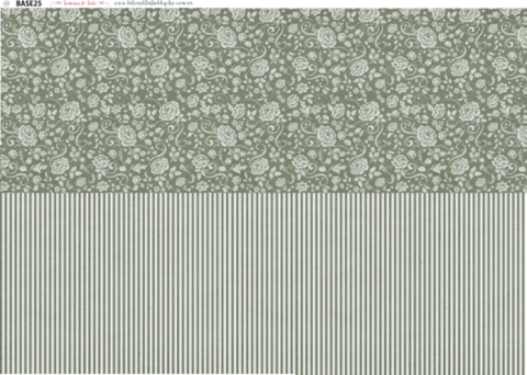 La Tiendita Shabby Chic - Lamina De Seda 50x70 - BASE25