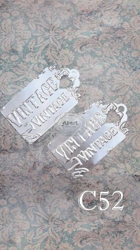 Chapitas Caladas Al-art - C52