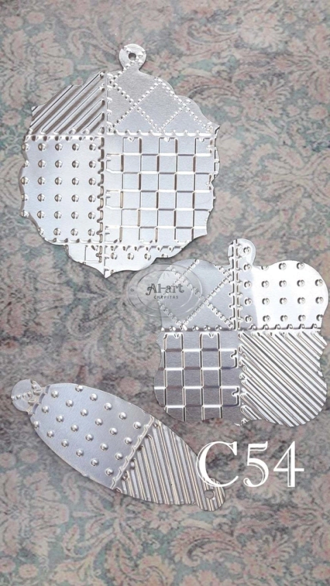 Chapitas Caladas Al-art - C54