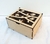 CAJA DE TE CALADA PAJARO 4 DIVISIONES