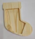 CUENCO BOTA NAVIDAD GRANDE 26CM MADERA PINO - comprar online