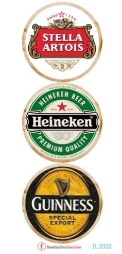 Etiqueta Autoadhesiva Caroline Shabby Chic - D2022