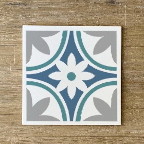 Plantilla Stencil Modelo FLOR 15x15 - Decox2lab
