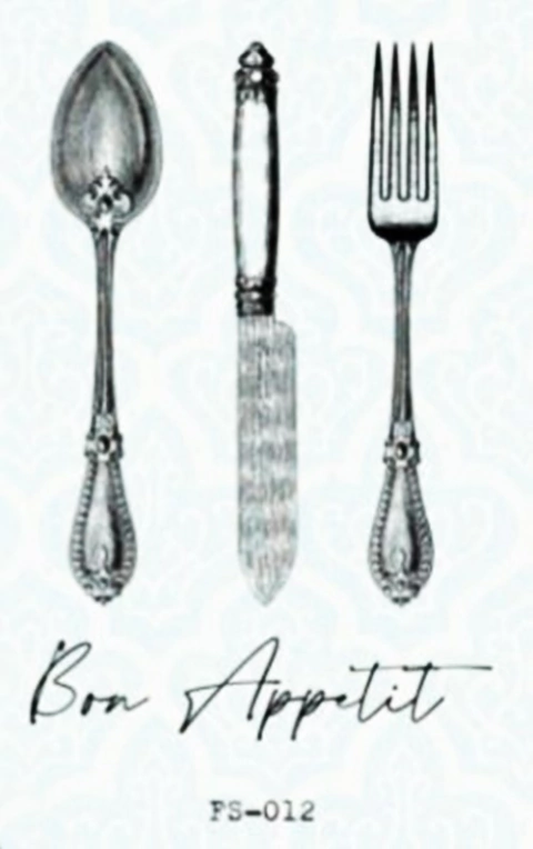 LAMINA FOIL STAMPING FS012 COBRE CUBIERTOS - BD