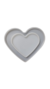 Molde De Silicona 2 Tamaños Corazon Plato Posavaso Resina - comprar online