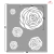 Plantilla Stencil Deco Mural De Rosas Stnl040s 59x78 Lupes en internet