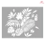Plantilla Stencil Deco Mural Tropical Stnl041s 59x78 Lupes - comprar online