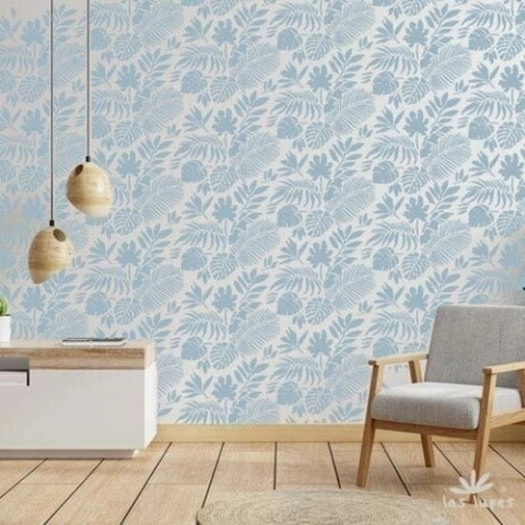 Plantilla Stencil Deco Mural Tropical Stnl041s 59x78 Lupes