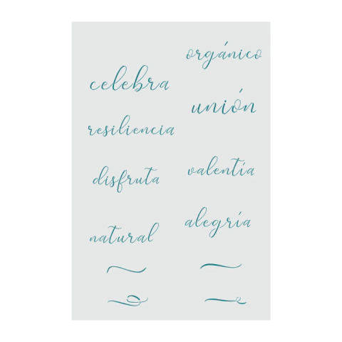 STENCIL LINEA PF C 002 20X30 CM - HYN