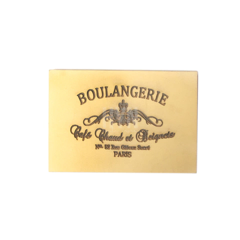 Molde Placa Vintage - SV013 - HyN - BOULANGERIE