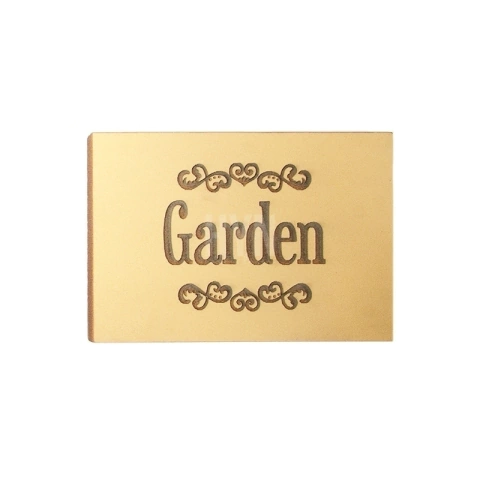 Molde Placa Vintage - SV032 - HyN - GARDEN