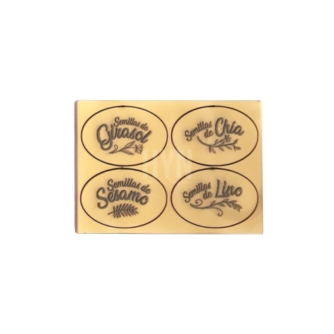 Molde Placa Vintage - SV037 - HyN - SEMILLAS