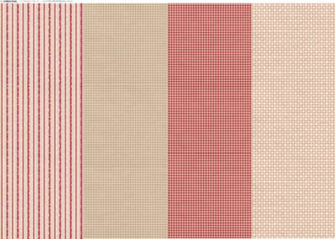 La Tiendita Shabby Chic - Lamina De Seda 50x70 - Tea6