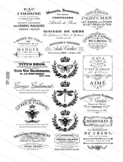 LAMINA TRANSFERFOLEX - TF009 BLANCO 35X50 - BUENOS DESEOS