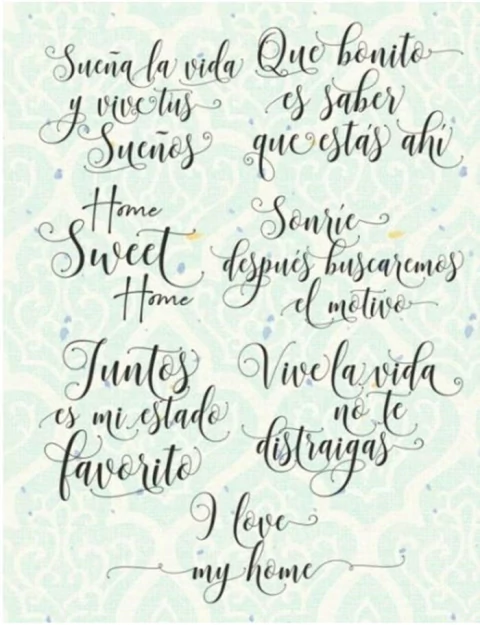 LAMINA TRANSFERFOLEX - TF1020 NEGRO 27x36 - BUENOS DESEOS