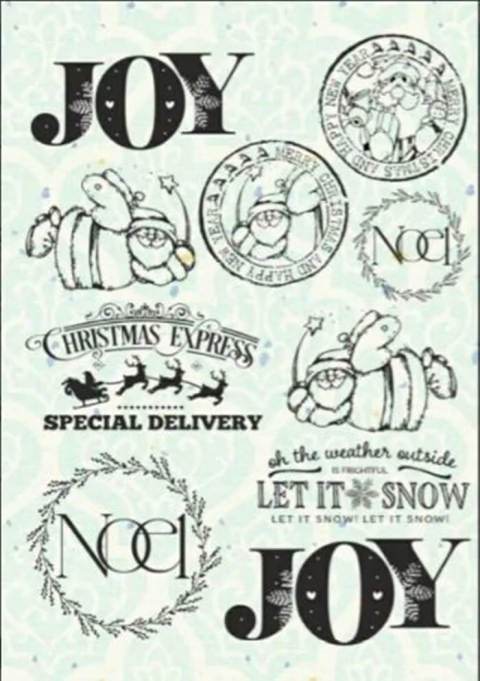 LAMINA TRANSFERFOLEX - TF1024 NEGRO 27x36 - BUENOS DESEOS