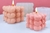 MOLDE SILICONA BURBUJA CORAZÓN X2 CM VELAS CEMENTO RESINA