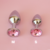 Plug anal de aluminio con joya violeta 'SM' - comprar online